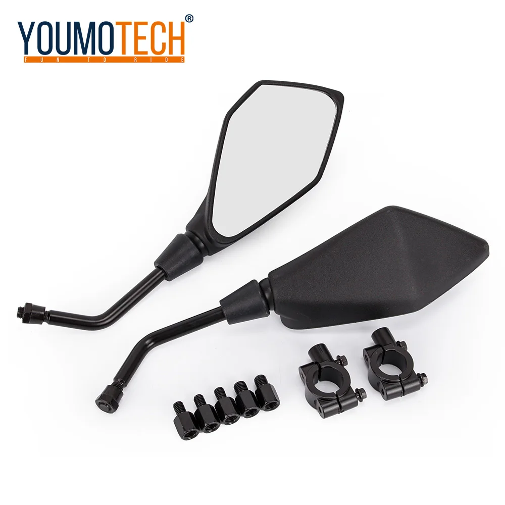 Чехол для зеркала заднего вида мотоцикла 10 мм для KAWASAKI ER6N Zephyr Z750 Z1000 ZRX1100 ER6B ER-6N 2006-2010 KLE400 KLE500 VERSYS 1000