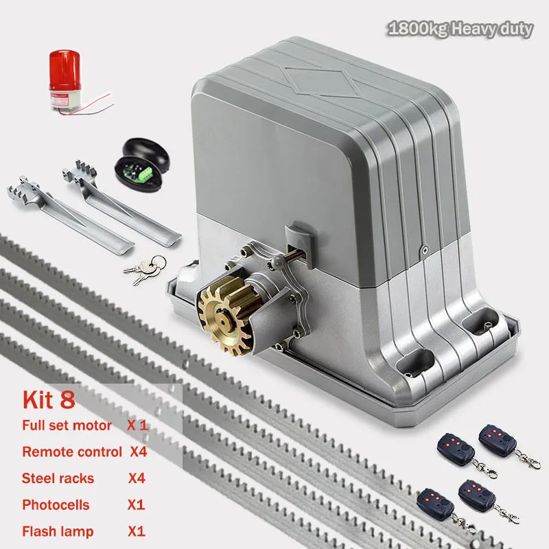 1800KGS автоматические раздвижные ворота оператора AC220V/110 вольтным и как устройство
