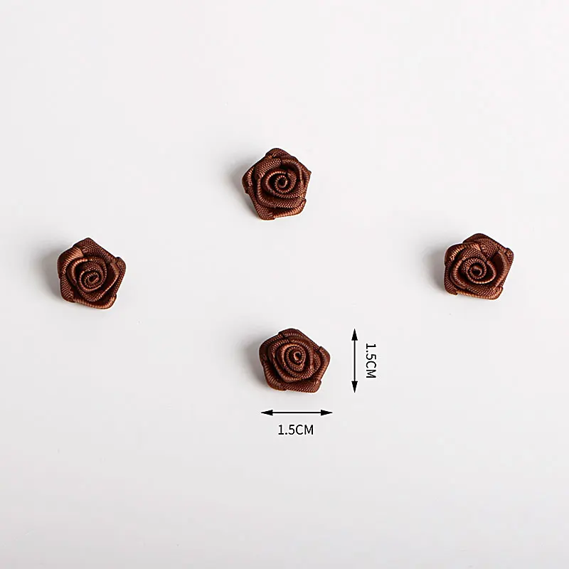 10 шт. высококачественные нашивки с розами аппликация в виде цветов тканевые