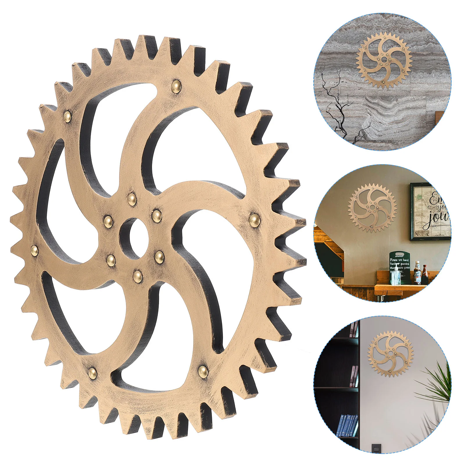 

Приспособление В индустриальном стиле, настенное украшение, винтажное приспособление, колесо, орнамент