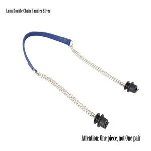 Новинка 1 шт. Obag Серебряная длинная двойная цепь OT T OBag ручки для Obag EVA O сумка Totes женская сумка на плечо