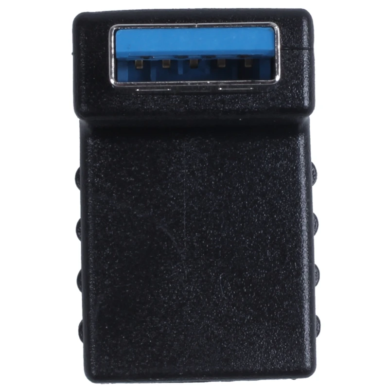 Разъем адаптера 90 градусов USB 3 0 A папа-мама M/F черный | Компьютеры и офис
