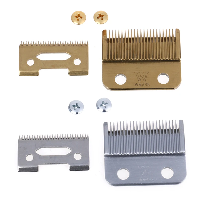 

Golden Movable Blade Professional Hair Clipper Blade Replace Cutter Head Metal Bottom Clipper Blade Accessories