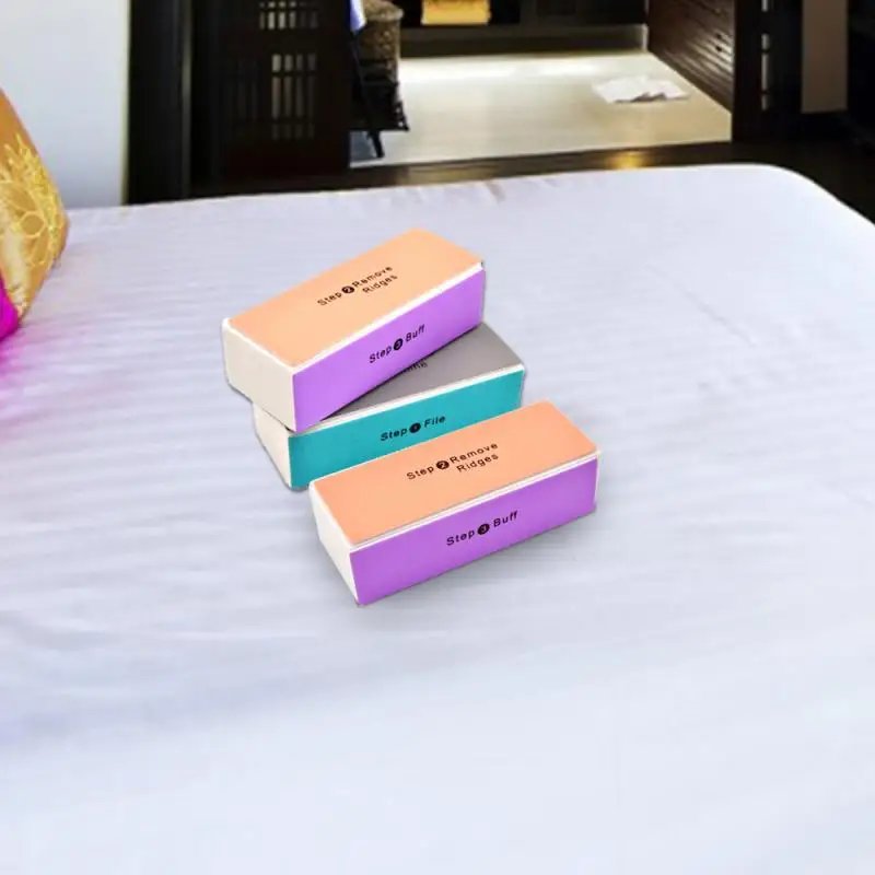 

Hot Sale 1pcs Professional Colorful Nail File Buffer Polishing Block Sanding Nail Art Manicure Sponge Setback Nail Art Tools