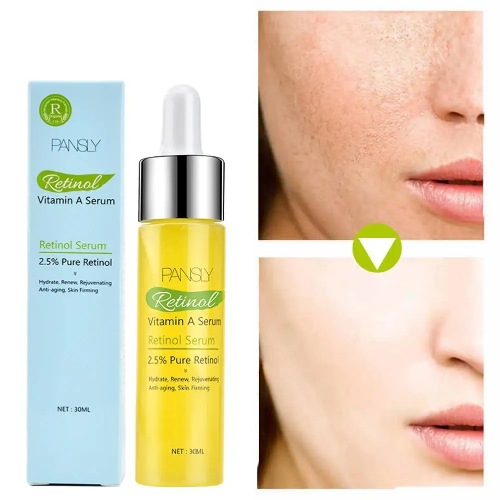

30ml Retinol Stock Solution Anti-Wrinkle Anti-Ageing Serum Pores Shrinking Essence Moisturizing Face Nourishing D0H4