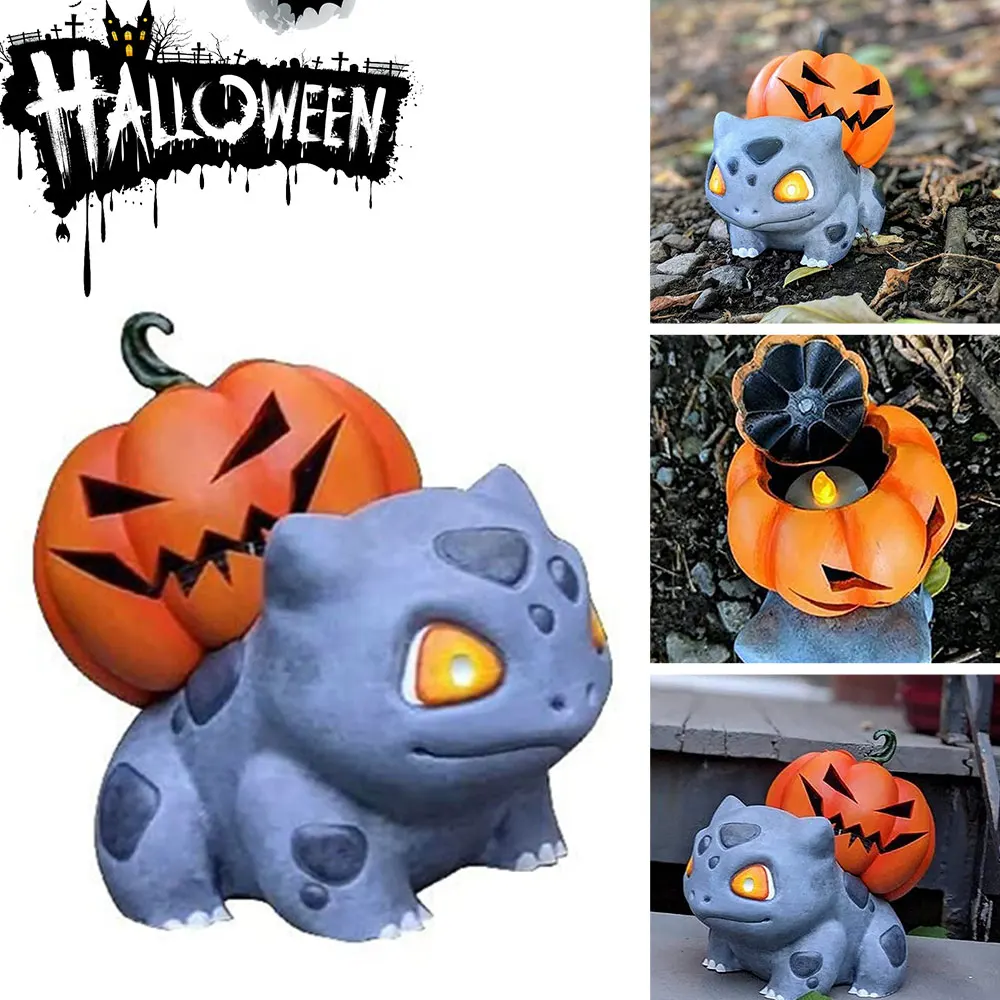 Новая Хэллоуин Тыква замечательная фотолампа украшение Дракон 3D верхняя съемное