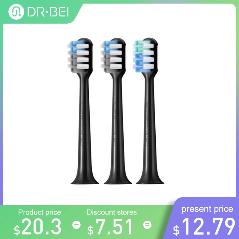 DR.BEI Ультразвуковая электрическая зубная щетка для Зубная щётка прямых волос
