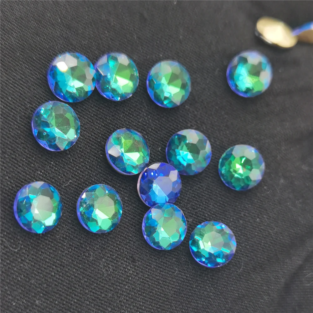 8 мм Блестящий Драгоценный камень цветок стекло кристалл круглые стразы Сфинкс