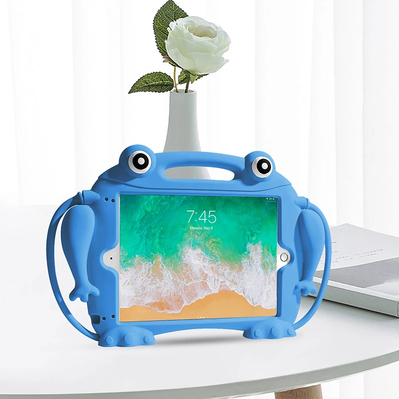 CHINFAI Детский дружественный силиконовый чехол для iPad Mini 1 2 3 4 5 7,9 противоударный безопасный Чехол для iPad Air Air2 Pro 9,7''