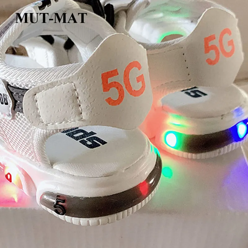 Детская летняя обувь новинка 2021 Детские блестящие сандалии пляжная с мягкой