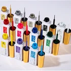12 шт.компл. гель для дизайна ногтей, удаляется замачиванием, УФ-лампа, 12 цветов, цветной гель, инструменты для маникюра, лаки для творчества и рисования