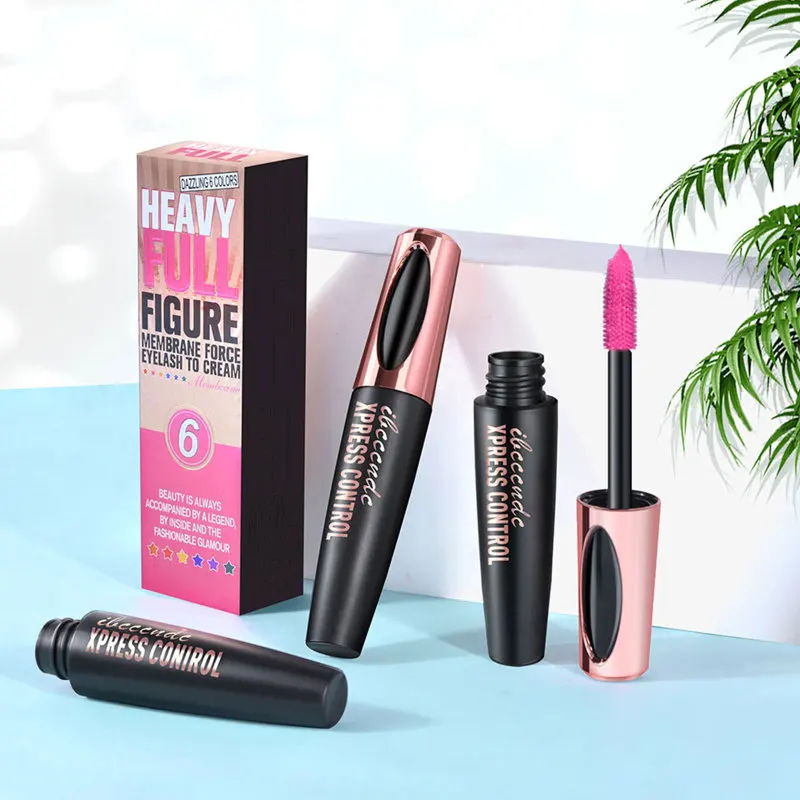 

ibcccndc Colorful Mascara Charming Waterproof Long Lasting Thick Mascara for Eyelash Curling Thicken Eyes Makeup 13g