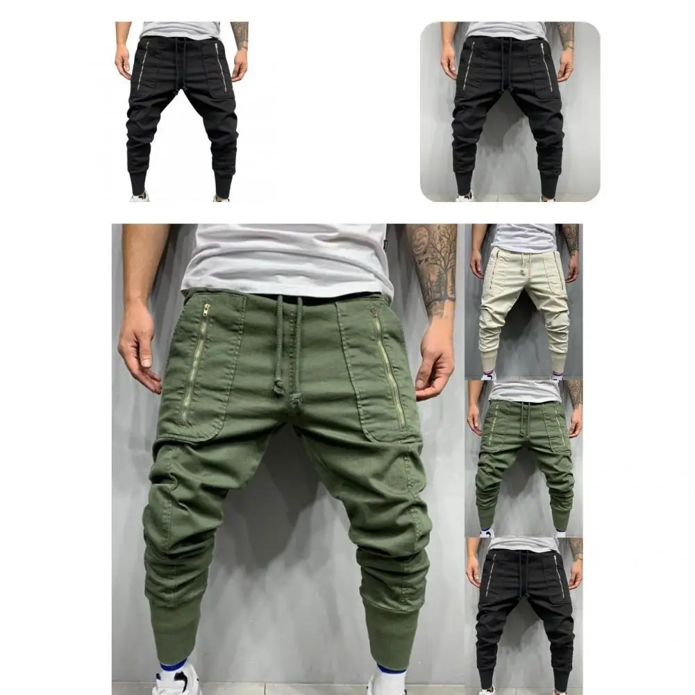 

Excellent Casual Spring Trousers Men Pants Soft Texture Comfortable