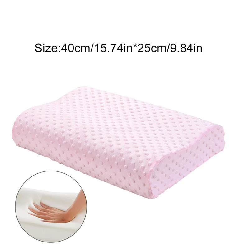 40cmX25cm DIDIHOU 3 цвета Memory Foam подушка ортопедические подушки латексная подушка для шеи волокно медленный отскок мягкая подушка Массажер для воротниковой зоны здоровье - Цвет: 40cmX25cm