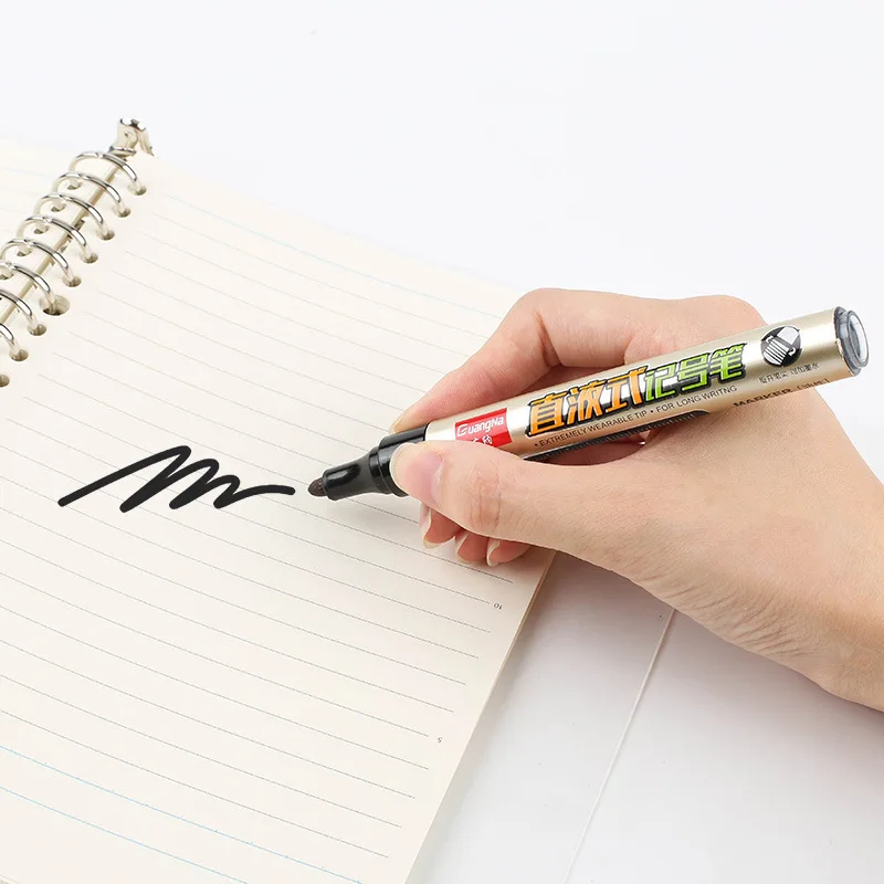 1pc Single Headed Magic Marker Pen Mark Oily Refillable Optical White Black Red Blue Color Disc Glass Ceramic Plastic Logstics - купить по