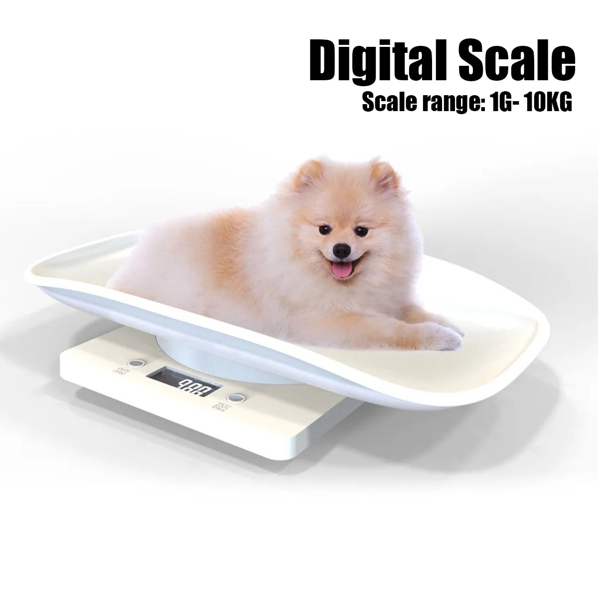 IMBABY 2g-10kg High Precision Digital Scale Newborn Baby Scale Dogs Cats Pet Scale Multi-Function Infant Electronic LCD Scale