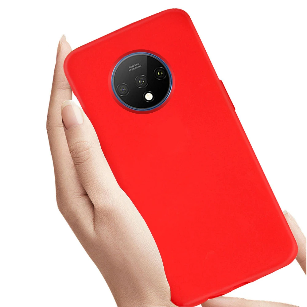 Для Oneplus 7T чехол-накладка для OnePlus 7 7T Pro мягкий жидкий силиконовый чехол one plus 7 7T полный защитный чехол