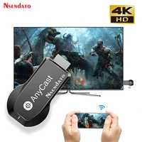 anycast m100 5g 2 4 4k hd wireless tv stick adapter any cast wifi display dongle for dlna airplay tv receiver for ios android pc