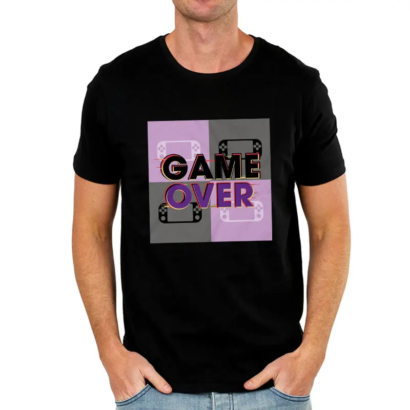 

Game Over Air12 Retro "Lndigo" Anime X Sneaker Unisex T-Shirt Custom Printing 100% Cotton Vintage Graphic Tee