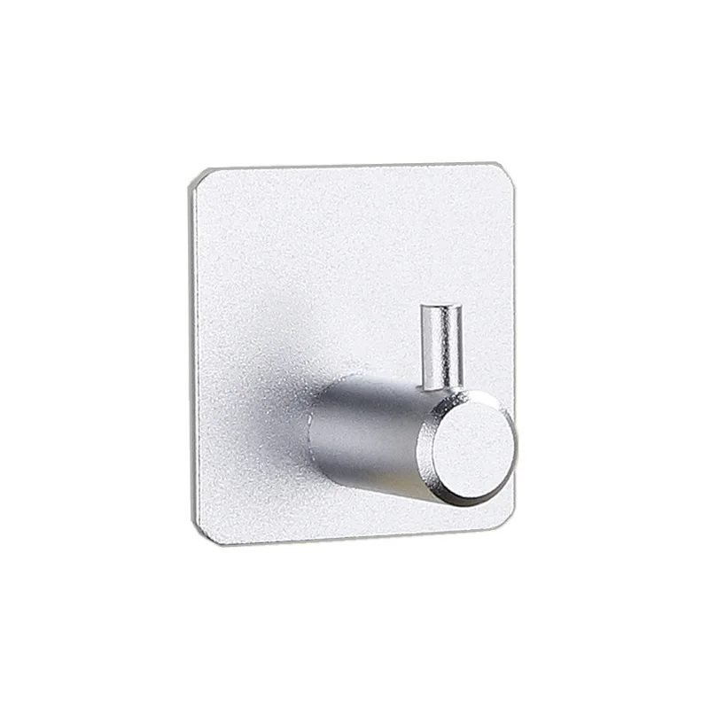 

New Key Holder Heavy Duty Stainless Steel Hook Self Adhesive Hook Kitchen Bathroom Wall Door Hook Rack Clothes Towel Hanger