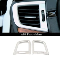 abs matte for honda cr v crv 2017 2018 2019 car steering wheel button frame decoration cover trim car styling accessories 2pcs