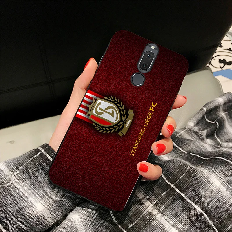 Чехол для телефона Emond Huawei P8 чехол P9 P10 P20 P30 черный мягкий TPU DIY стандартного Liege FC