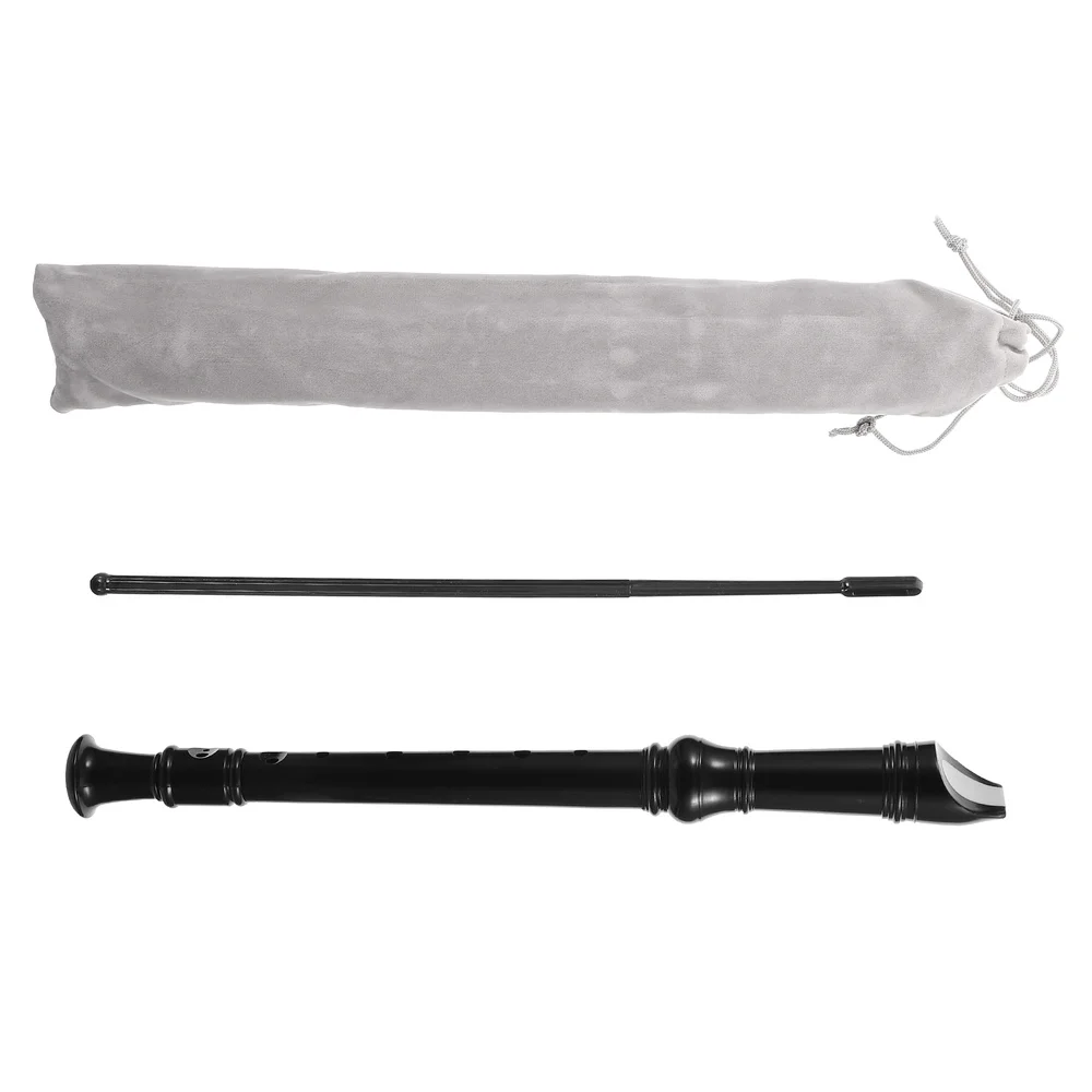 

1 Set 8 Hole Recorder Soprano Descant Recorder Kids German Style Treble Flute