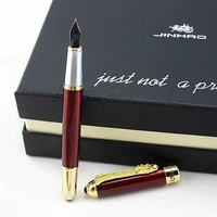 luxury metal fountain pen jinhao 1000 golden dragon clip retro signing pen office supplies gift box set