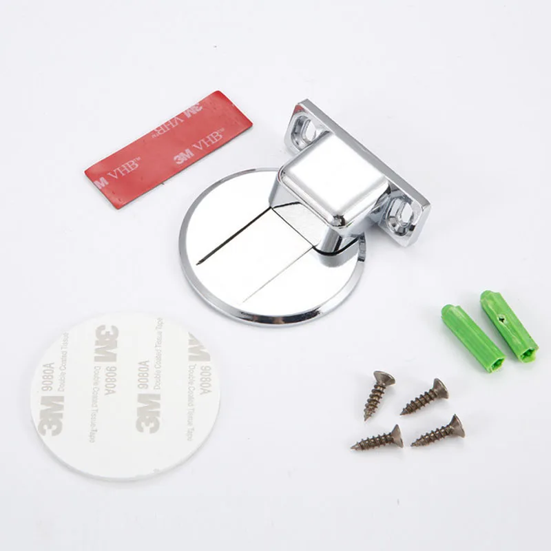 

Магнитный дверной стопор, дверной держатель из нержавеющей стали, стопор, скрытая дверная защелка, мебельная фурнитура без гвоздей, напольный дверной стопор