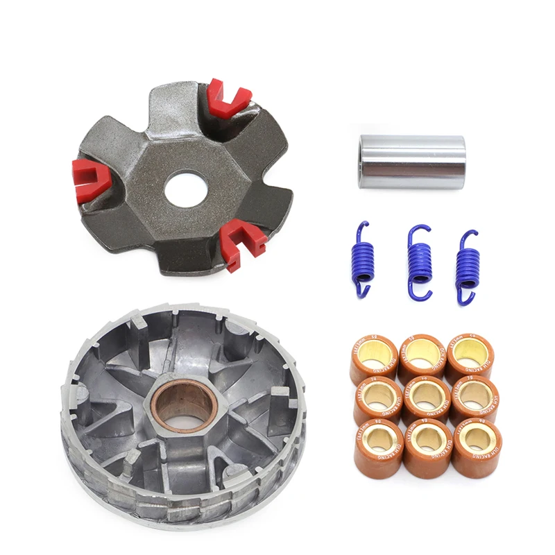 Высокопроизводительный Гоночный комплект вариатора для GY6 50cc с роликовыми