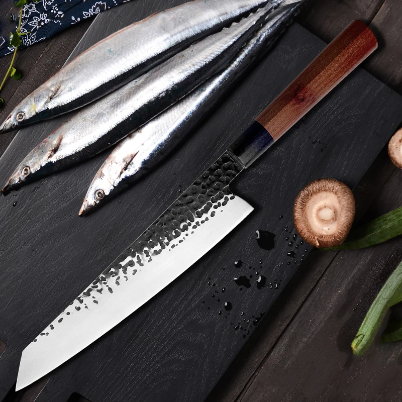 Кухонный нож Grandsharp 9 5 дюйма Kiritsuke ножи шеф-повара из высокоуглеродистой