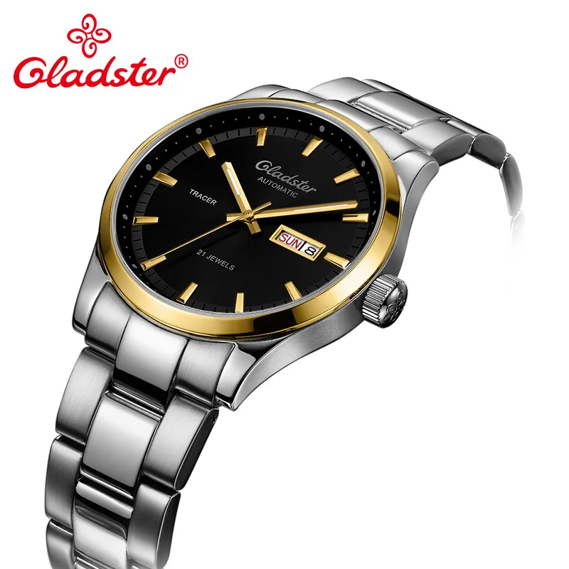 Gladster Miyota 8205 Move Мужские t автоматические самовзводные мужские часы Механические наручные часы из нержавеющей стали водонепроницаемые мужские часы Hardlex