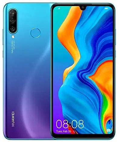 HUAWEI P30 Lite 15 6 см (6 дюйма) ГБ 256 две SIM карты гибридный синий слот 3340 мАч 256|Смартфоны| |