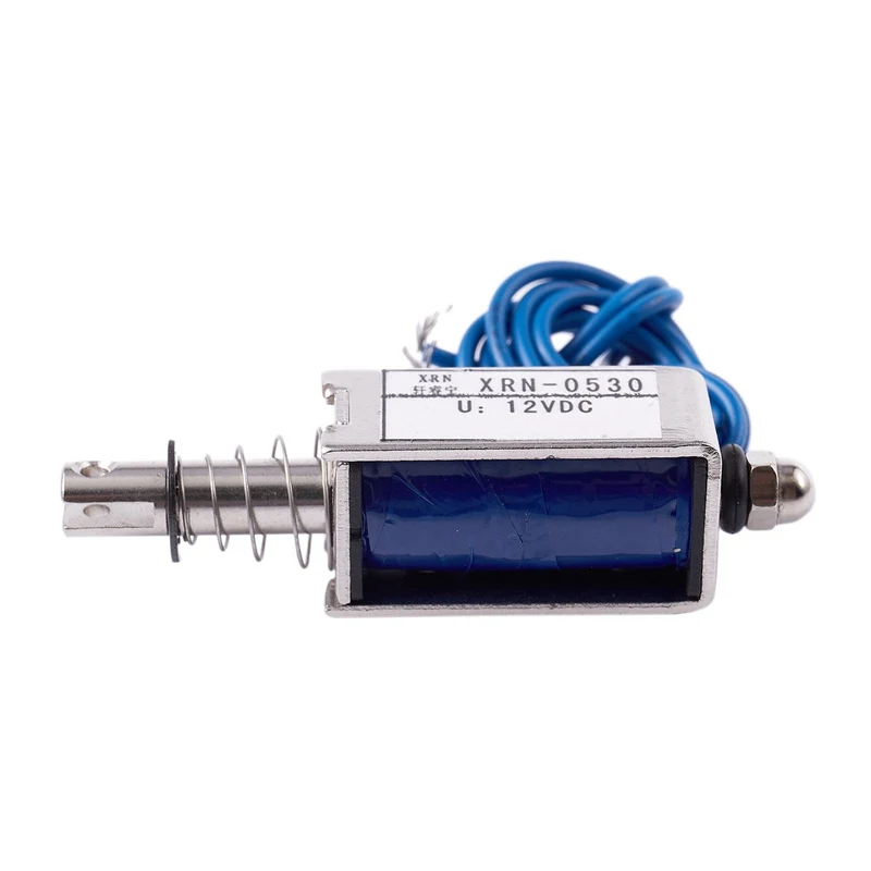 Solenoid electric solenoid type push / pull 10 mm DC 12 V 2.1 kg force | Обустройство дома