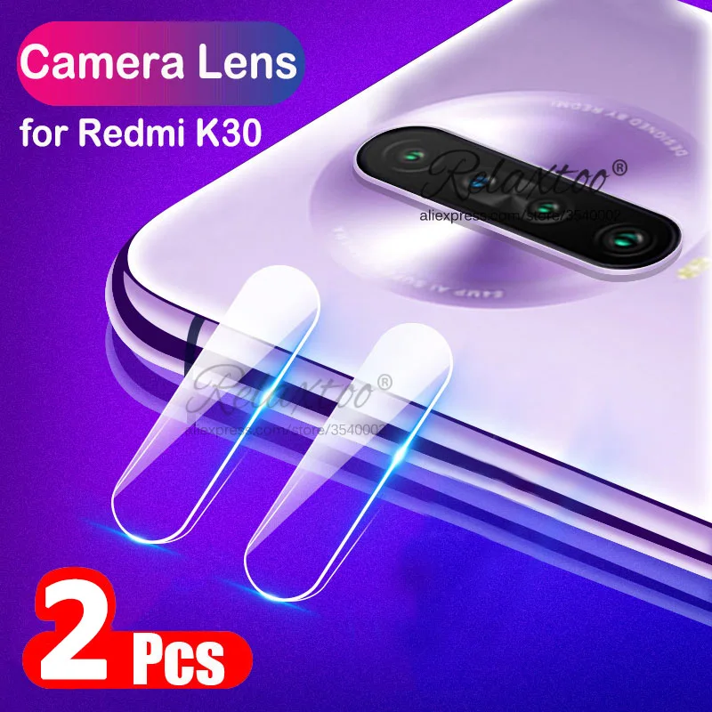 2 шт. закаленное стекло для камеры Xiaomi redmi k30 k20 pro Защитная пленка объектива HD k 20 30