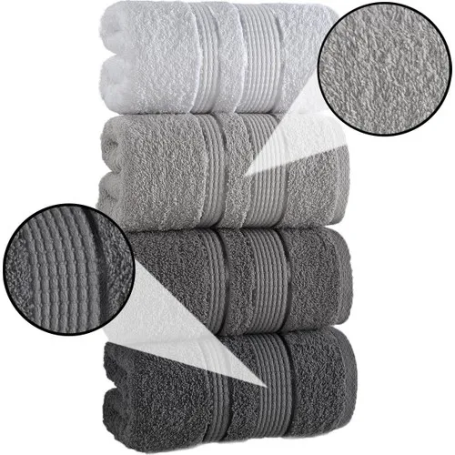 

Julie 50x85 cm Softy Towel Set 4'l