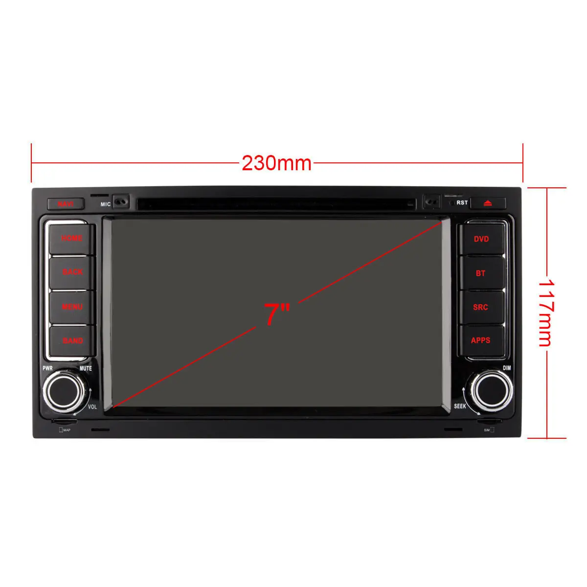 Ownice C500 Android 6.0 4G SIM LTE 2G RAM Car DVD GPS Radio for Volkswagen Touareg T5 Transporter Multivan 2004-2011 Stereo - Цвет: for VW Touareg