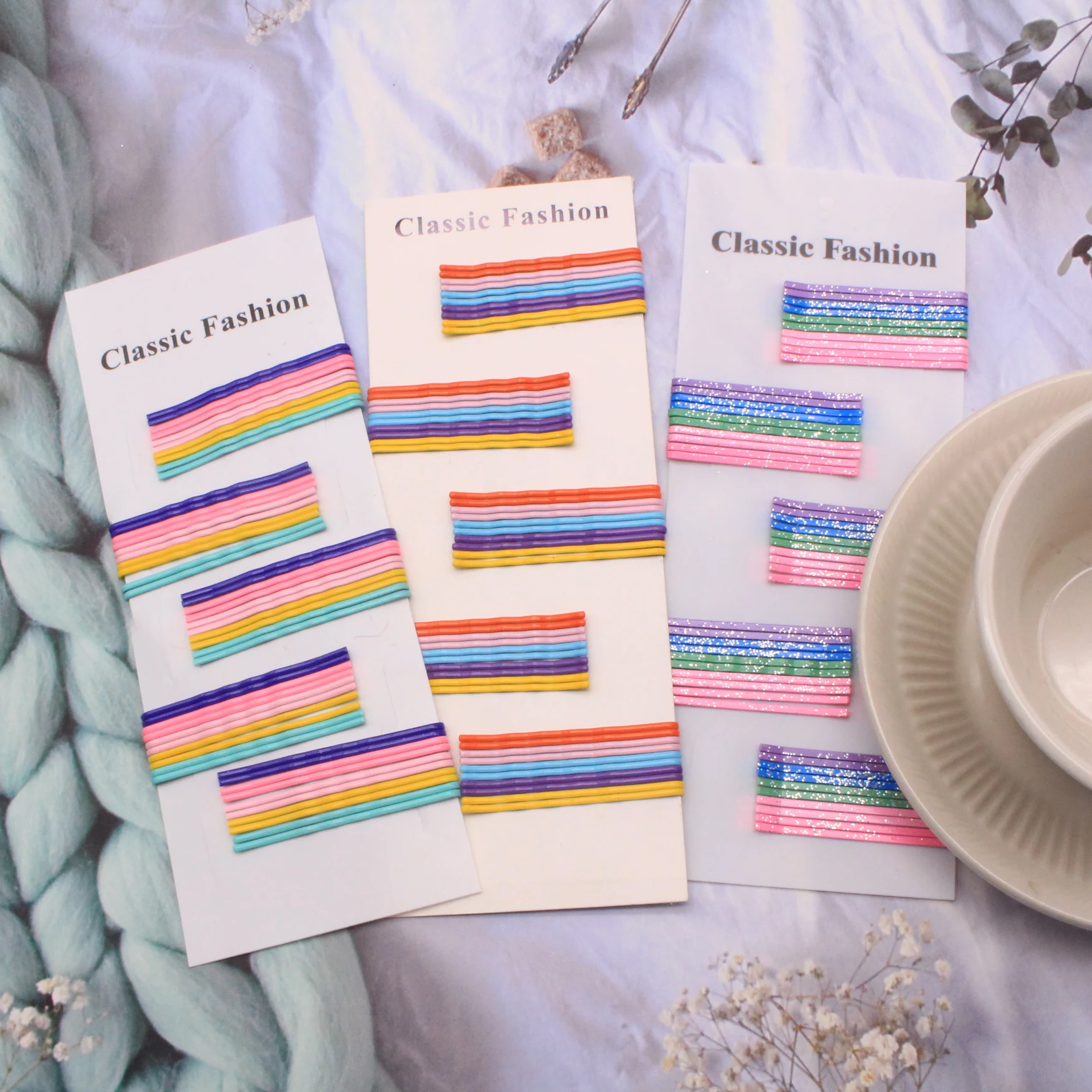 Новые модные Универсальные заколки для волос карамельных цветов, цветные заколки для волос с челкой для девушек, аксессуары для волос