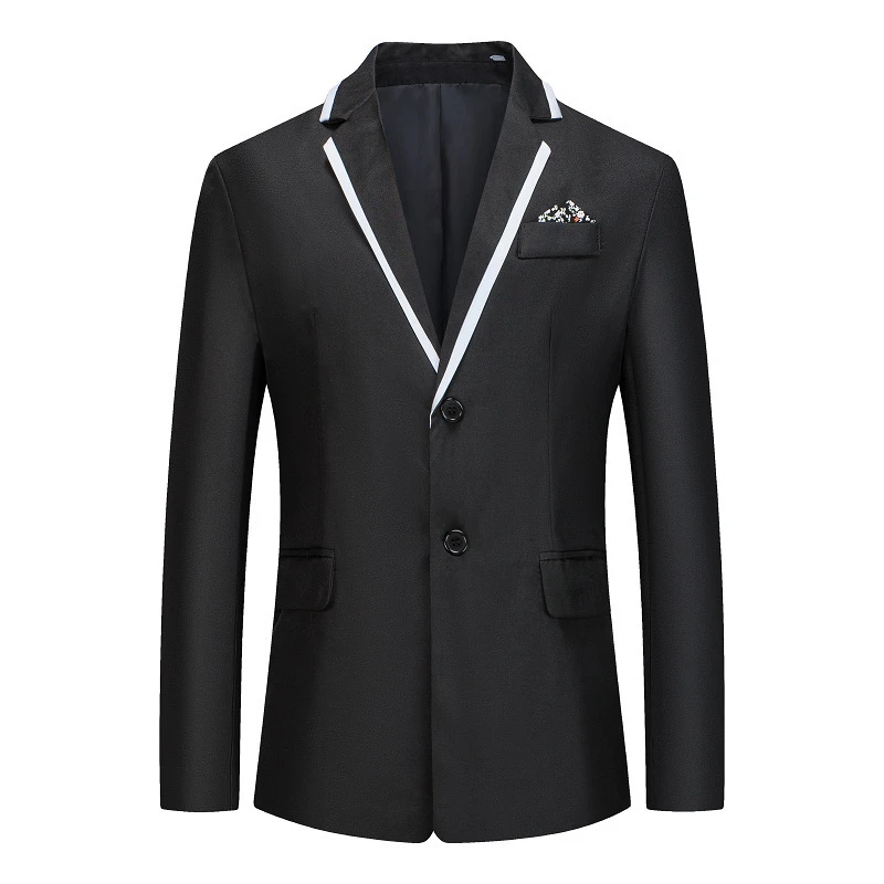 

Blazer men New Arrival Fashion Clothing Wild Single Button terno suit Jacket Men's Casual Slim Fit Suit blazer masculino