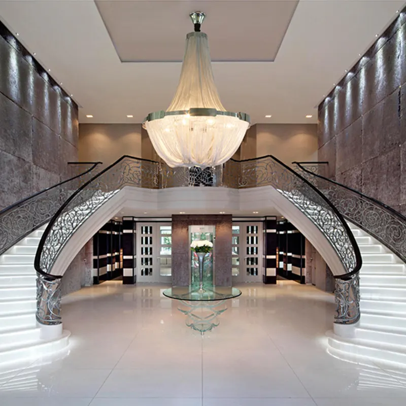 

Post modern creative LOFT tassel chain living room chandelier restaurant bedroom lamp duplex house villa Lamps lighting