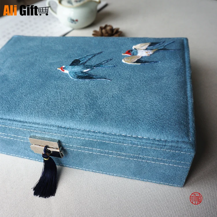 Шкатулка для ювелирных украшений в стиле ретро| |