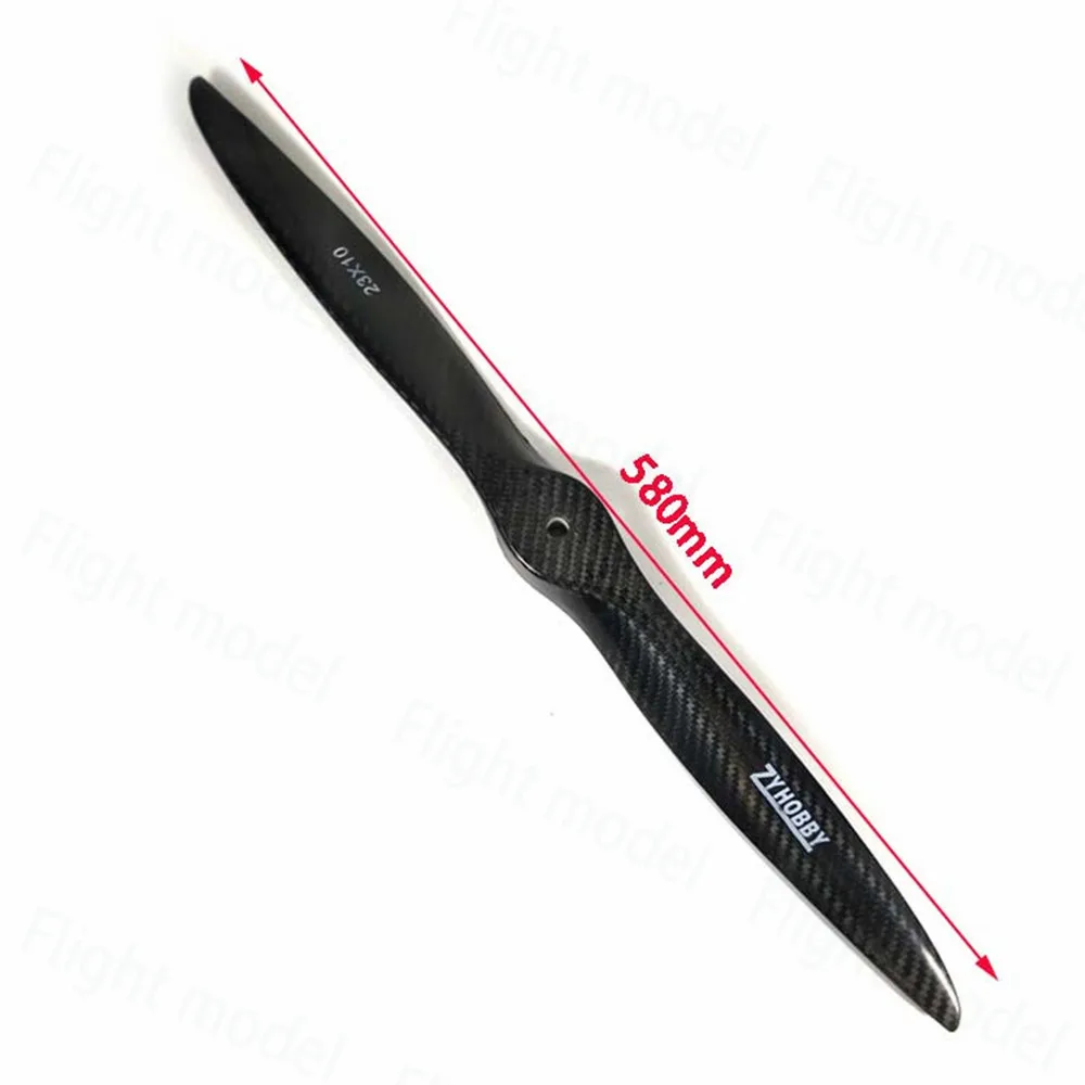 H&eacute;lice de fibra de carbono superfuerte Acro para avi&oacute;n de Gas de ala fija RC, 19x8, 19x10, 20x8, 22x10, 23x8, 23x10, 1 unidad-3