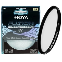 hoya 58mm fusion antistatic uv super multi coating filter genuine for slr camera protection lens
