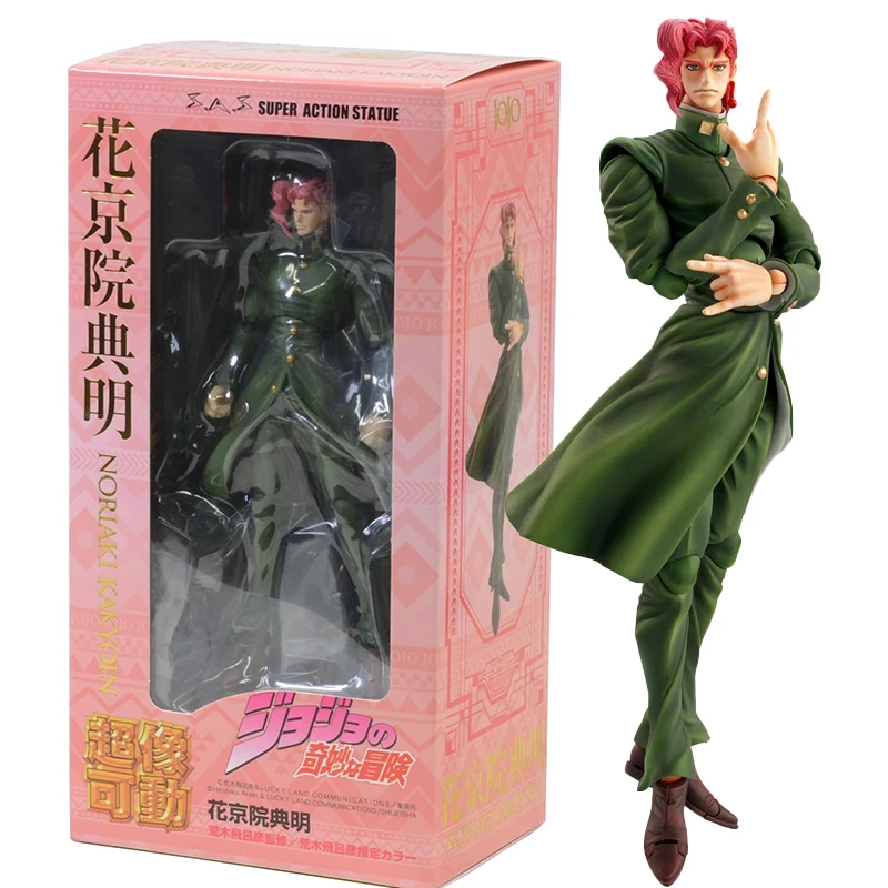 

Medicos Pvc 16Cm Anime Figure Jojo's Bizarre Adventure Kakyoin Noriaki Action Anime Figure Collection Model Toys for Kids
