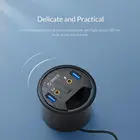 Настольная силовая втулка Встраиваемая силовая полоса с 2 тип-a 1 тип-c портом