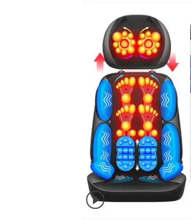 Электрический массажный стул для всего тела Массажная подушка шеи спины талии