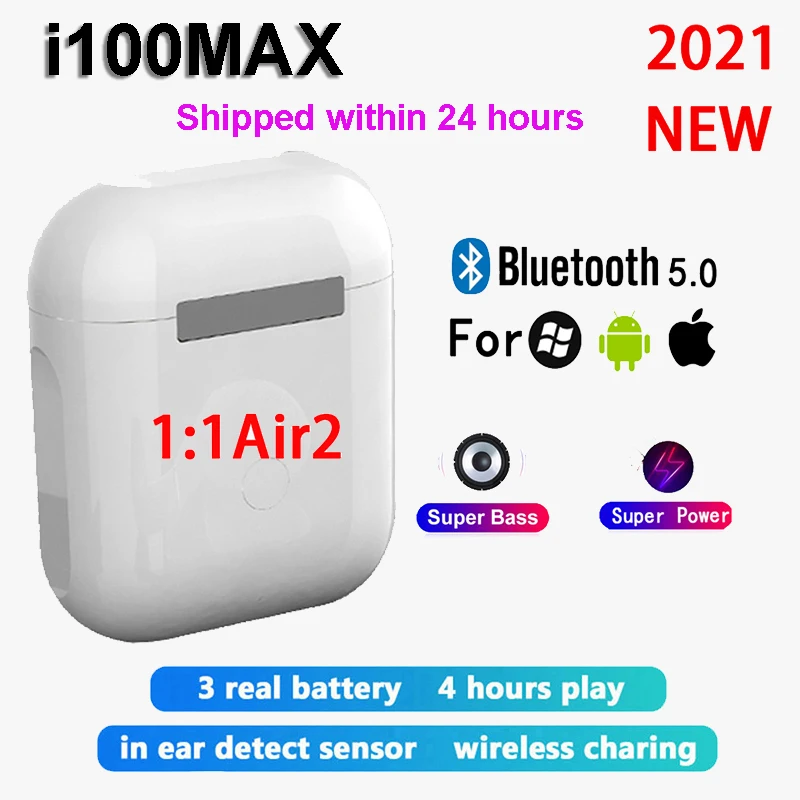 

2021 New i100 MAX Tws 1:1 GPS Rename Wireless Bluetooth Headsets PK i7 i11 i14 i15 i16 i18 i30 i10 i20 i1000 PLUS i2000 i9000PRO