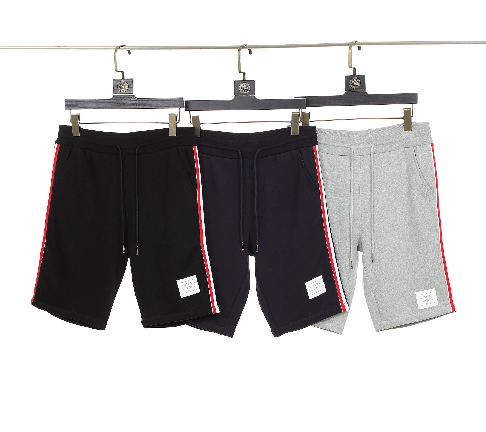 

Мужские летние хлопковые шорты в полоску, в Корейском стиле