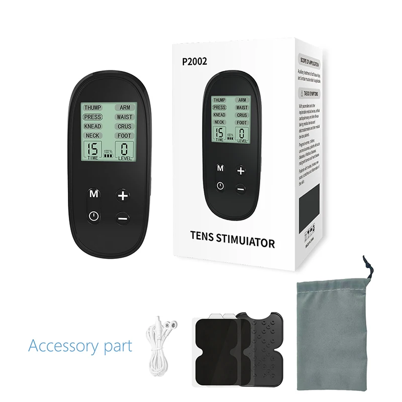 

6 Modes EMS Electric Herald Tens Machine Acupuncture Body Massage Digital Therapy Massager Muscle Stimulator Electrostimulator