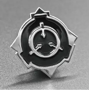 SCP SCP специальные процедуры удержания основа металлический значок брошь булавка ограниченная Косплей N - Color: SCP